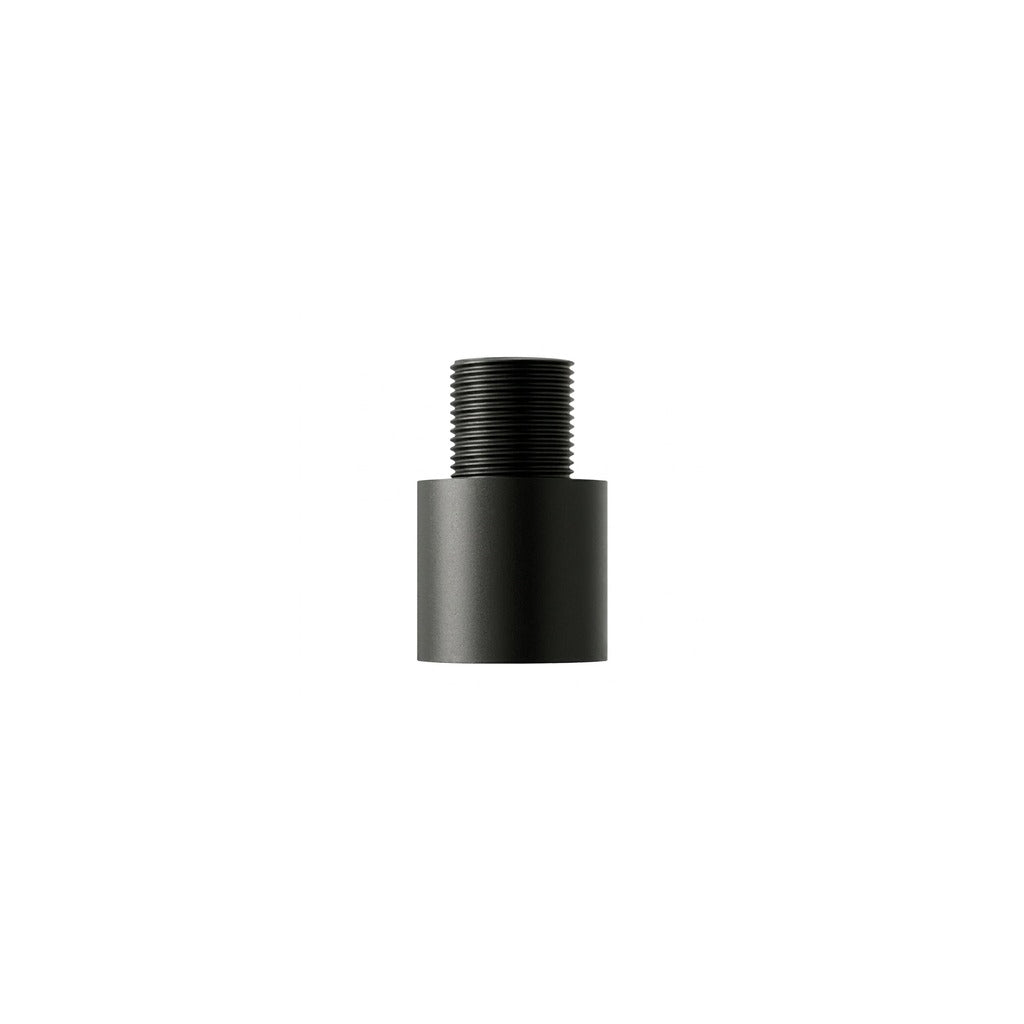 1/2-28 UNEF to 1/2-20 UNF airgun thread converter, CNC aluminum