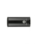 Front view of Airgun Capital suppressor designed for airguns, showing its sleek cylindrical shape and mounting threads.
